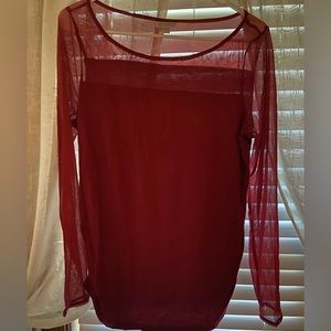 Sheer Materity Shirt